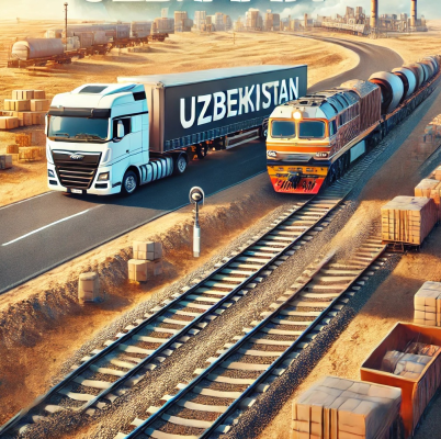 ازبکستان ته د ځمکې ترانسپورت