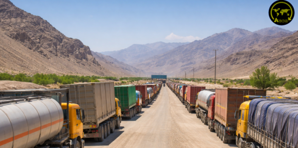 د افغانستان په سرحدونو (میلک او اسلام‌قلعه) کې د سوداګریزو موټرو زیات ترافیک – ۱۱ د مرغومی ۱۴۰۴